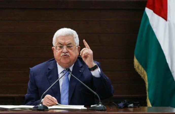 محمود عباس: تنها امریکا می‌تواند مانع حمله‌ی اسراییل به شهر رفح شود